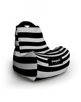 Sedací vak Classic Minimal Zebra | Wegett