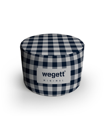 Sedací vak Taburet Minimal Cubes | Wegett