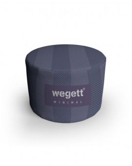 Sedací vak Taburet Minimal Purple | Wegett