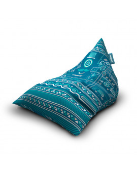 Sedací vak Triangle Urban Turquoise | Wegett