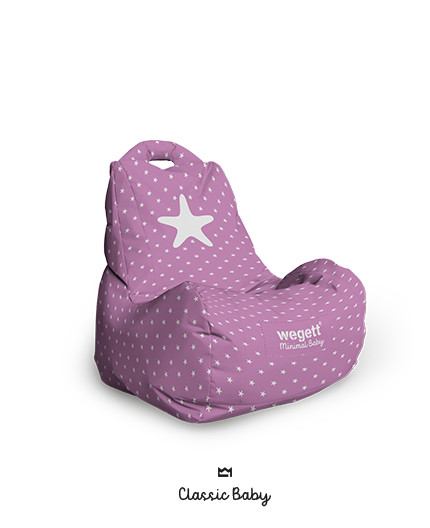 Sedací vak BABY Star Pink | Wegett