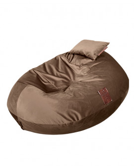 Sedací vak Cocoon XXL Luxury Brown | Wegett