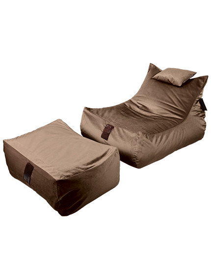 SET Lounge XXL Luxury Brown