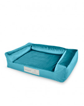 Hundebett Luxury Blue