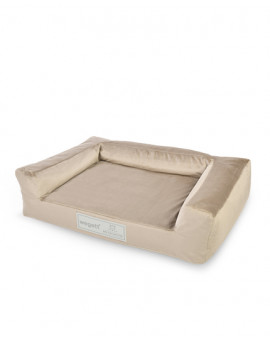 Hundebett Luxury Gold