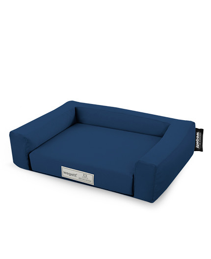 Hundebett Einfarbig Blaue Marine