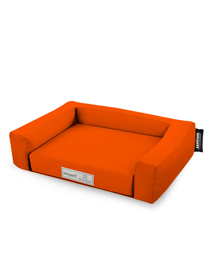 Hundebett Einfarbig Orange