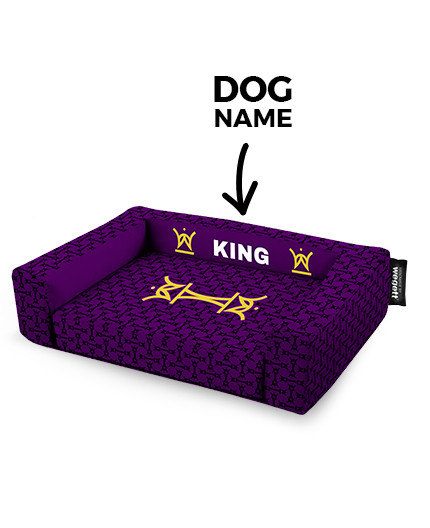 Hundebett King Purple