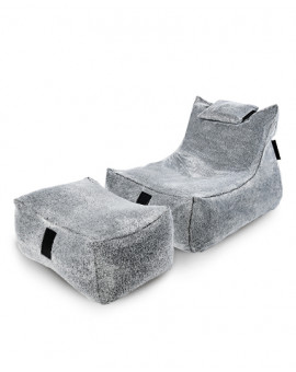 Sedací vak SET Lounge XXL Softy Wolf | Wegett