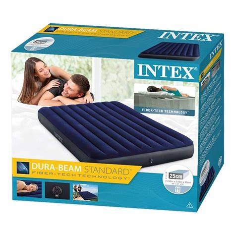 Nafukovacia posteľ Intex Classic Downy Queen