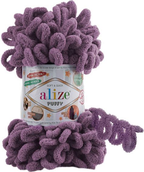 Farebné varianty Alize Puffy priadze
